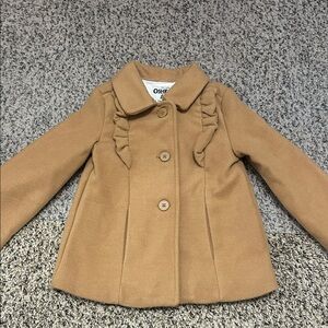 OshKosh B'gosh Classic Camel Pea Coat for Kids
